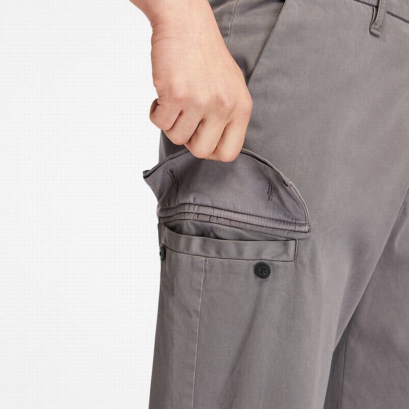 Timberland Ultrastretch Cargo Hlače Sive | 70041570