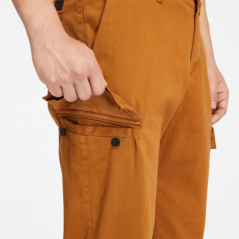 Timberland Ultrastretch Cargo Hlače Smeđe | 55209550