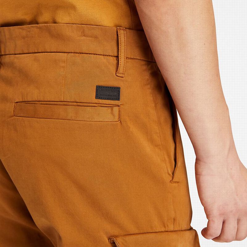 Timberland Ultrastretch Cargo Hlače Smeđe | 55209550