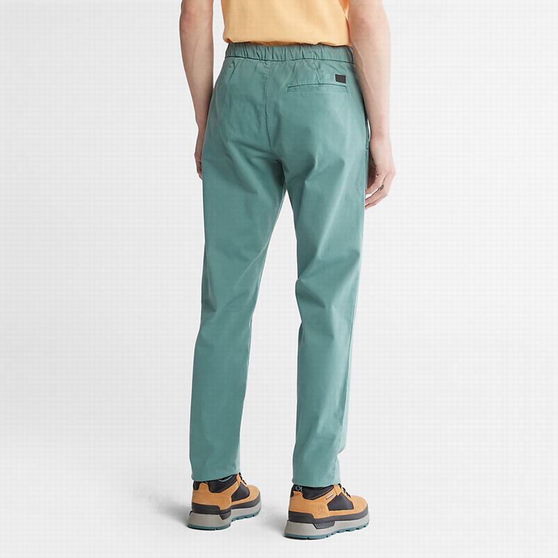 Timberland Ultrastretch Tapered Hlače Tirkizne | 57483384
