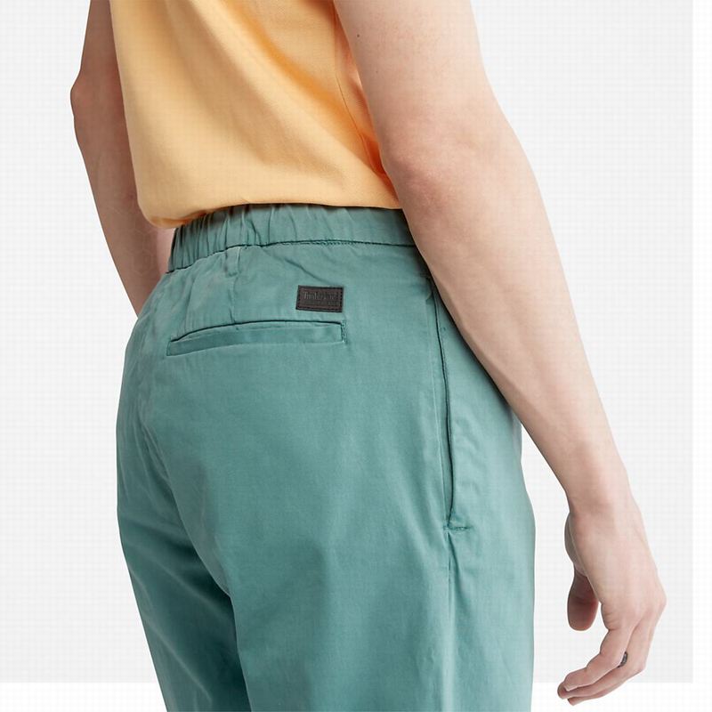 Timberland Ultrastretch Tapered Hlače Tirkizne | 57483384