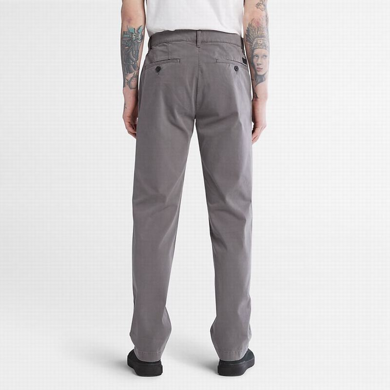Timberland Ultrastretch with Anti-Odour Treatment Chino Hlače Sive | 69068177