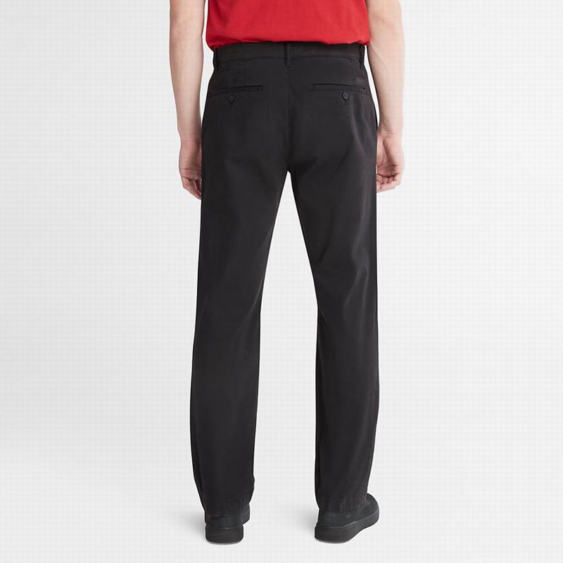 Timberland Ultrastretch with Anti-Odour Treatment Chino Hlače Crne | 97973361