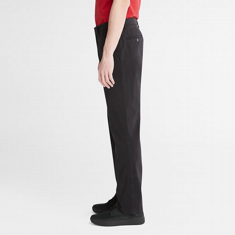 Timberland Ultrastretch with Anti-Odour Treatment Chino Hlače Crne | 97973361