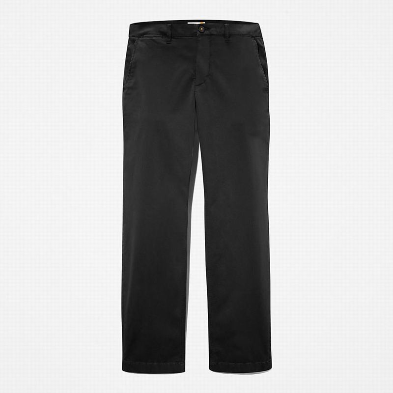 Timberland Ultrastretch with Anti-Odour Treatment Chino Hlače Crne | 97973361
