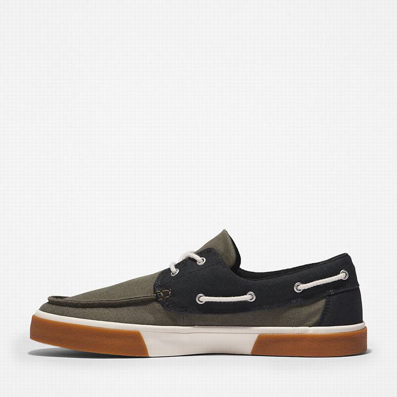 Timberland Union Wharf 2.0 EK+ Cipele Za Čamce Maslinasto Zelene | 3685190