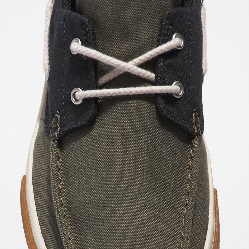 Timberland Union Wharf 2.0 EK+ Cipele Za Čamce Maslinasto Zelene | 3685190