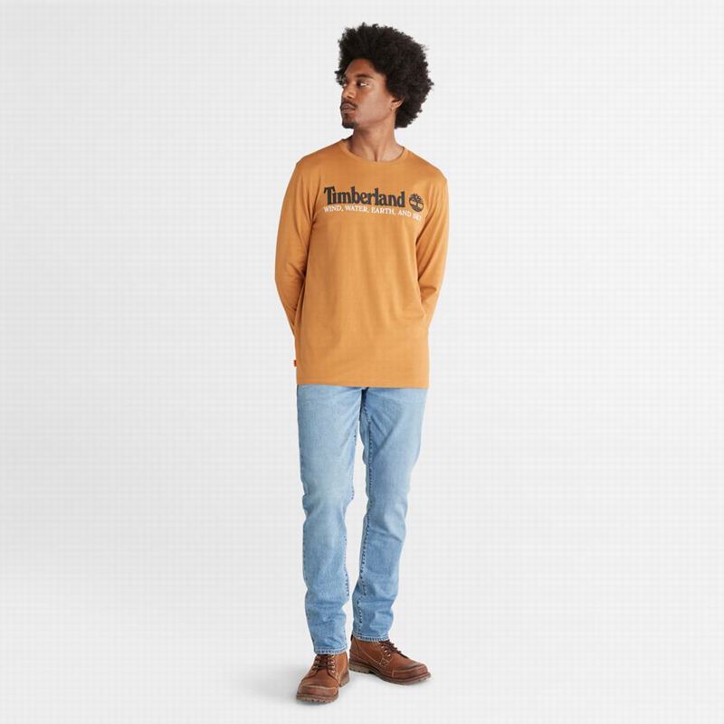 Timberland Utility Back-Graficke Majice Smeđe | 6890859