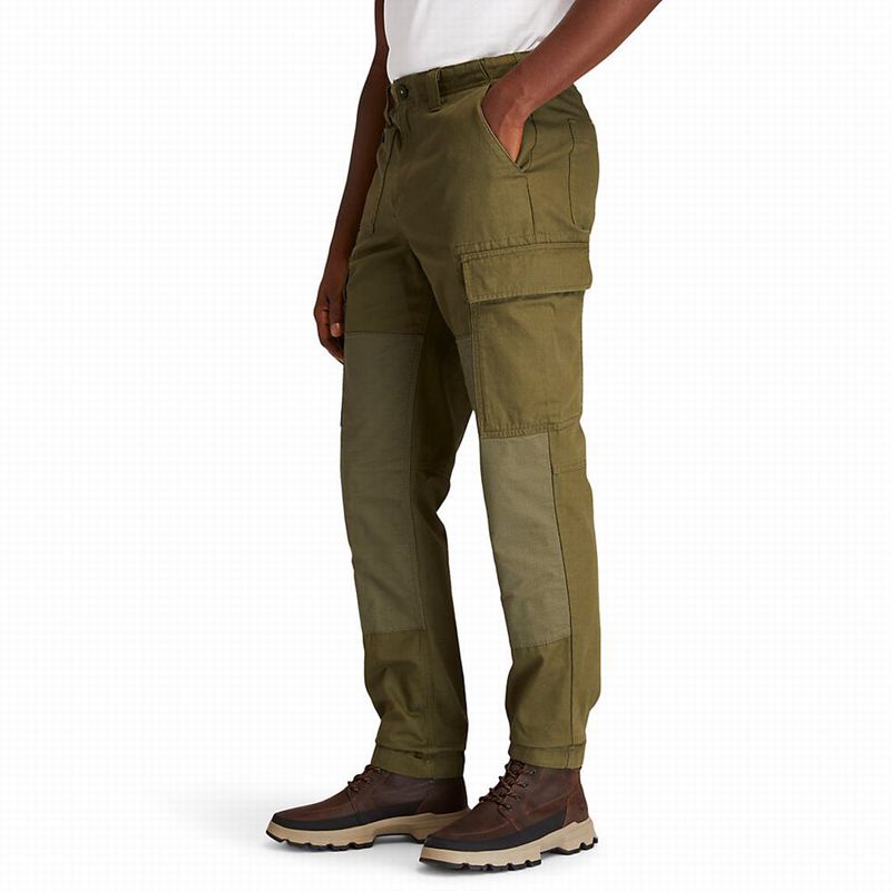 Timberland Utility Cargo Hlače Maslinasto Zelene | 81950261