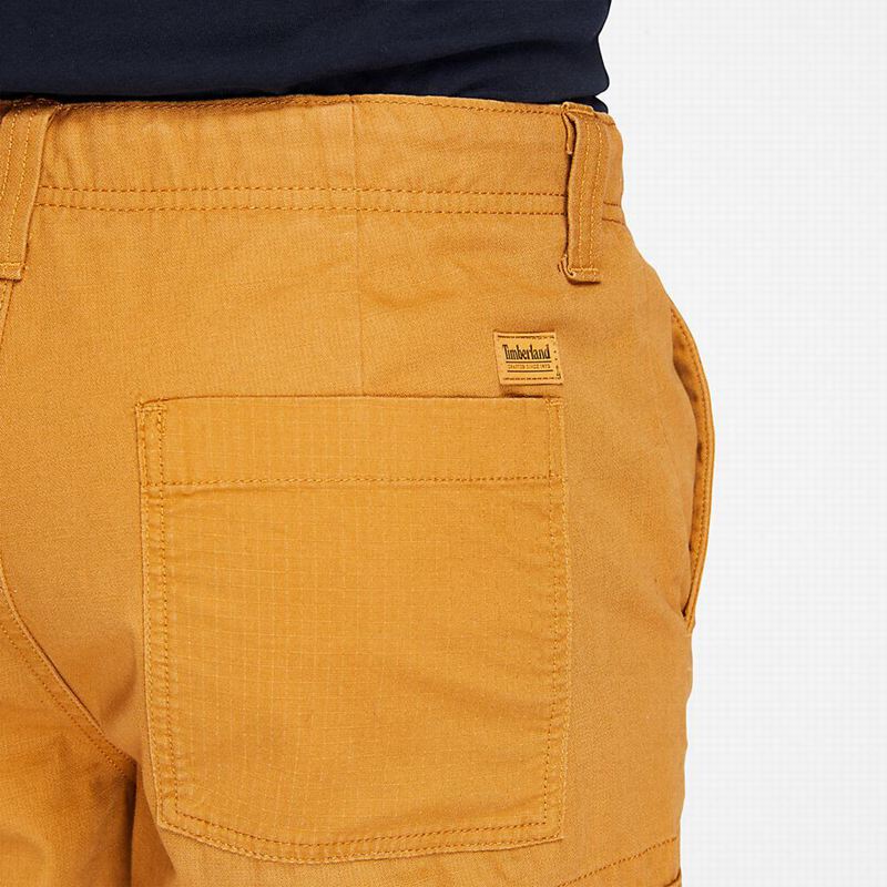 Timberland Utility Cargo Hlače Žute | 84104511