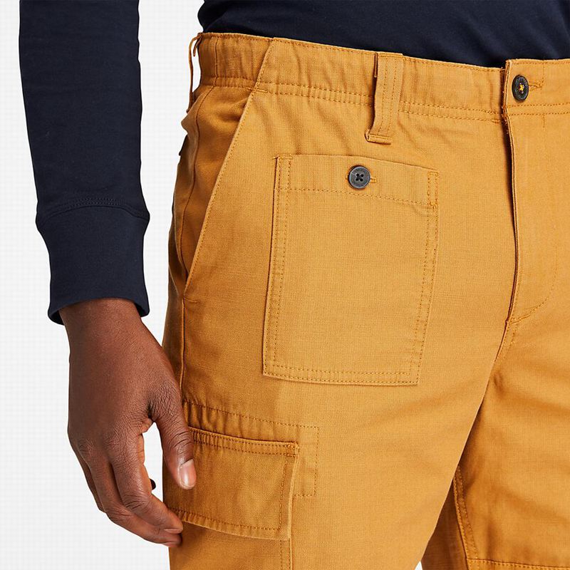 Timberland Utility Cargo Hlače Žute | 84104511