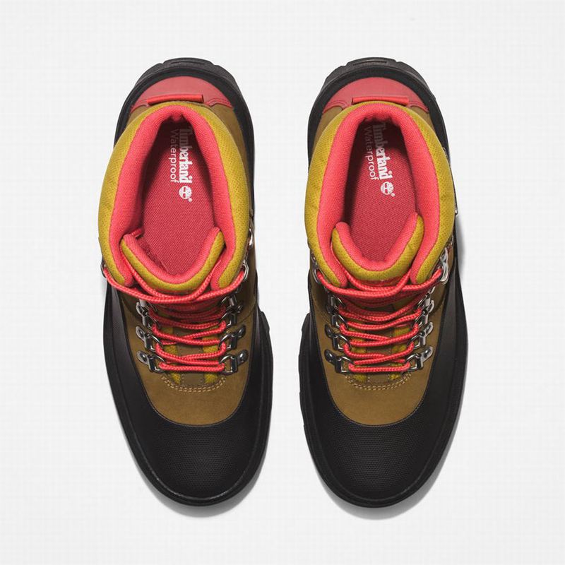 Timberland Vibram Waterproof Planinarske Cipele Maslinasto Zelene | 8353816