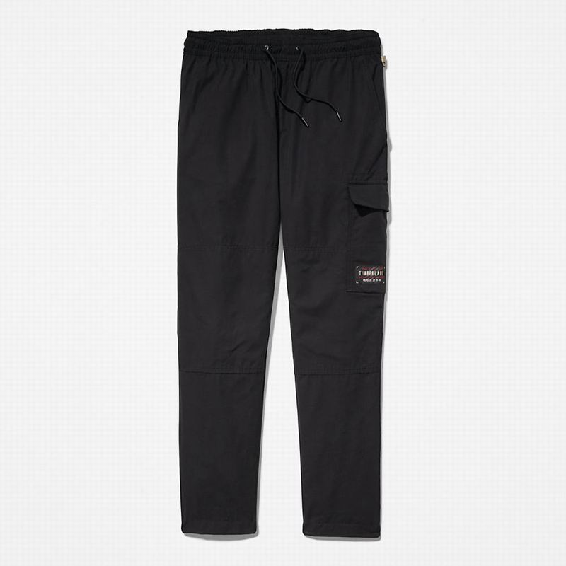 Timberland Water-Repellent Cargo Jogger Hlače Crne | 4458269