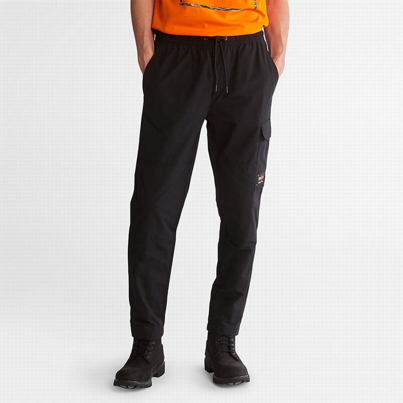 Timberland Water-Repellent Cargo Jogger Hlače Crne | 4458269