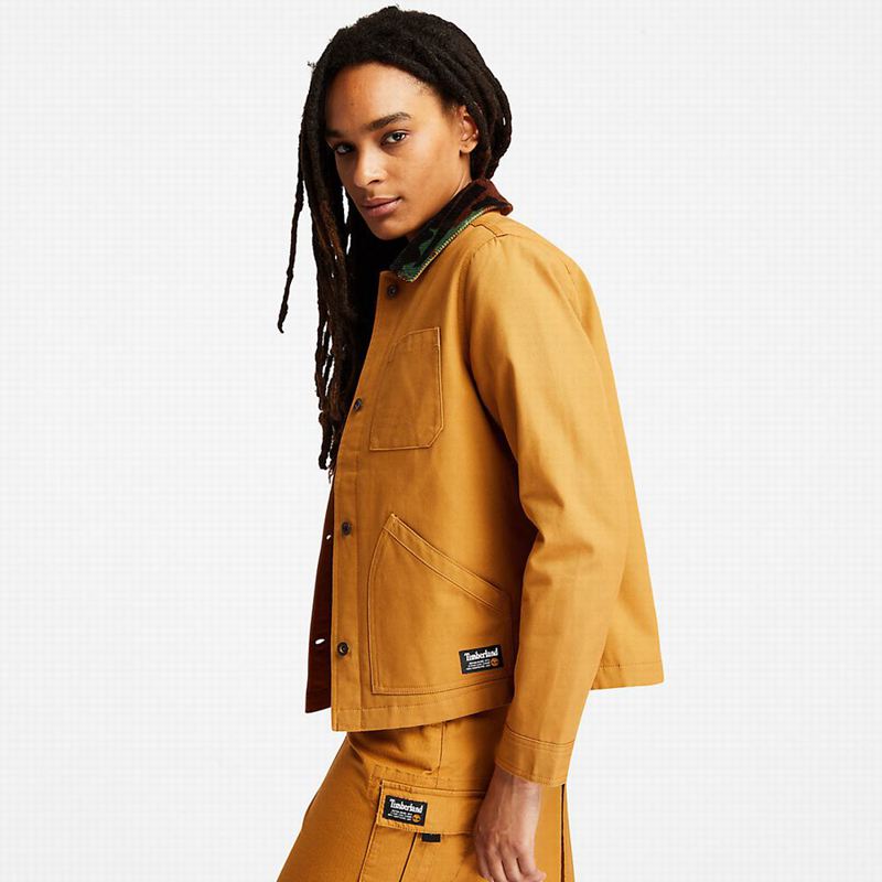 Timberland Water-Repellent Street Cropped Jakne Žute | 73663156