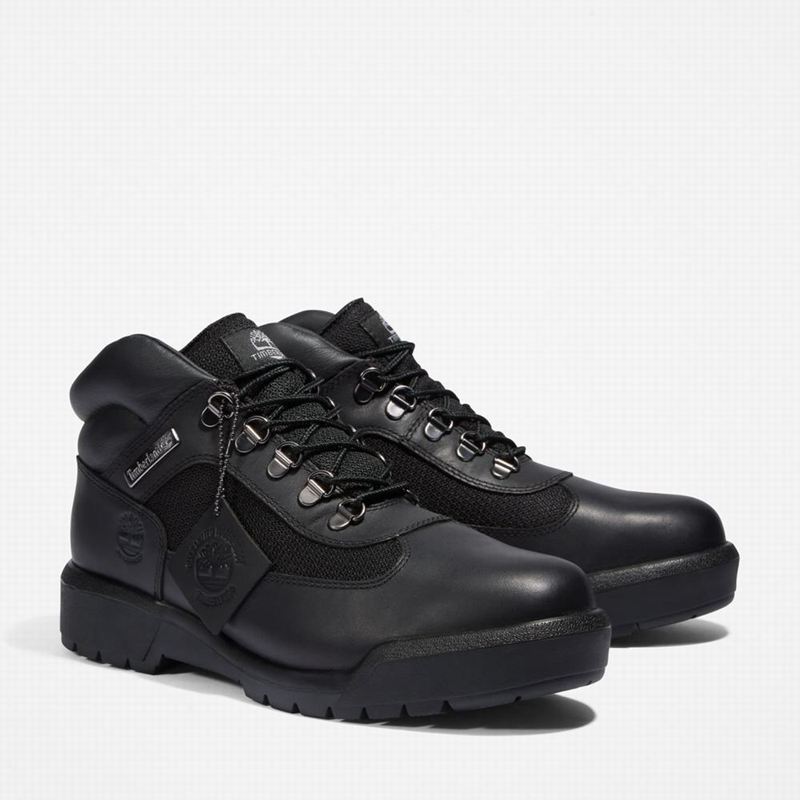Timberland Waterproof Field Vodootporne Čizme Crne | 15984463