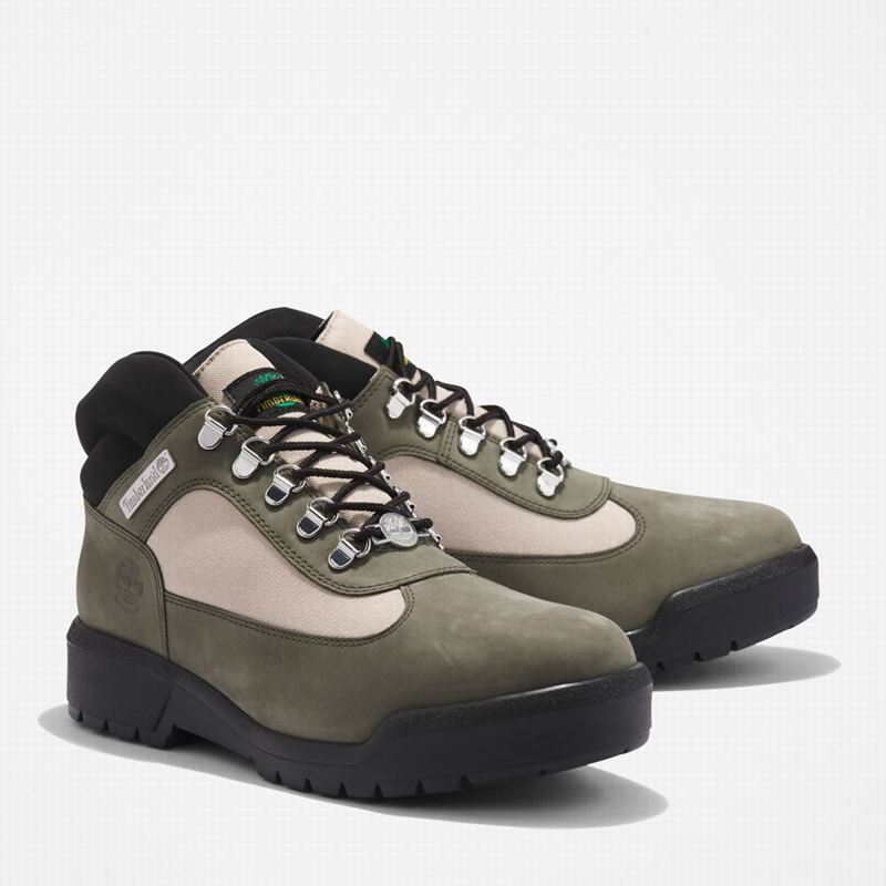 Timberland Waterproof Field Vodootporne Čizme Maslinasto Zelene | 46020792