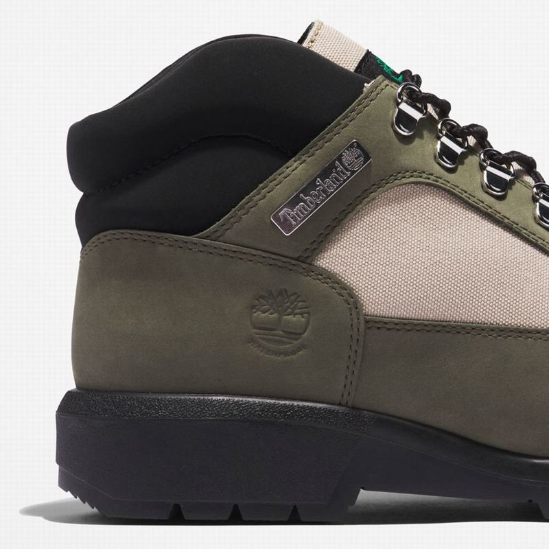 Timberland Waterproof Field Vodootporne Čizme Maslinasto Zelene | 46020792