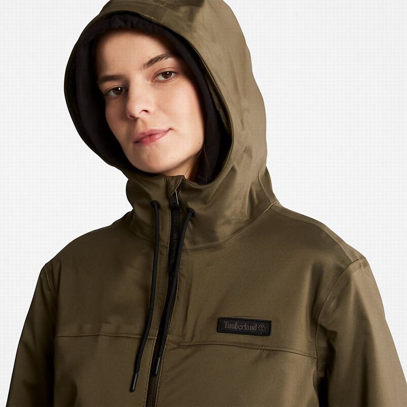 Timberland Waterproof Mid-length Parka Maslinasto Zelene | 69399014
