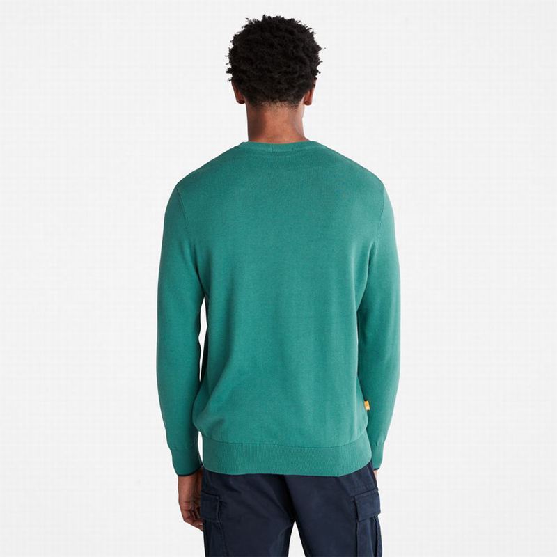Timberland Williams River Crewneck Skakači Tirkizne | 19641881