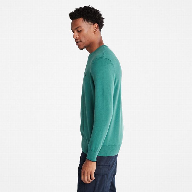 Timberland Williams River Crewneck Skakači Tirkizne | 19641881