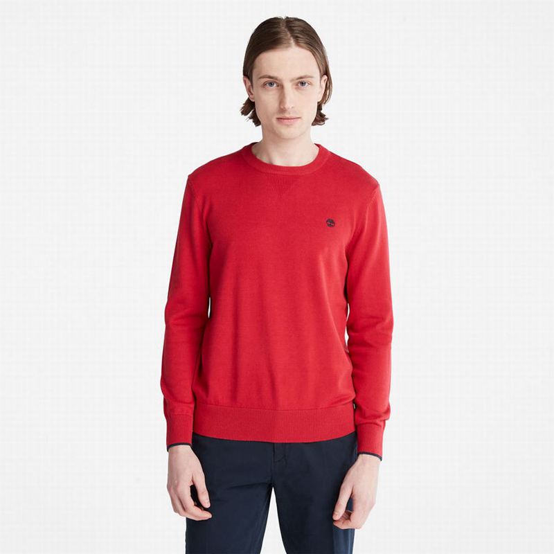 Timberland Williams River Crewneck Skakači Crvene | 45061016