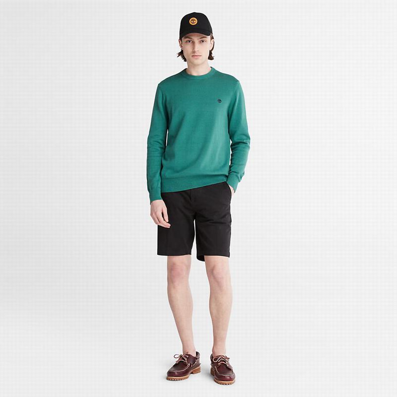 Timberland Williams River Crewneck Skakači Maslinasto Zelene | 9429772