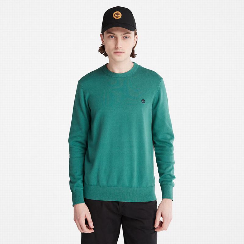 Timberland Williams River Crewneck Skakači Maslinasto Zelene | 9429772