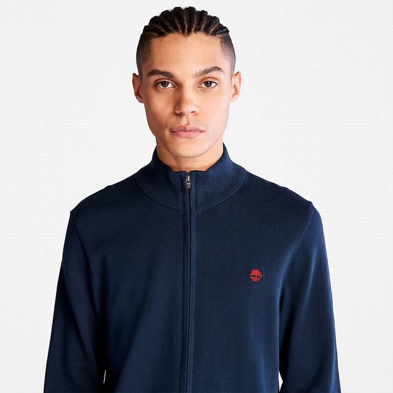Timberland Williams River Full-Zip Džemperi Tamnoplave | 46776415