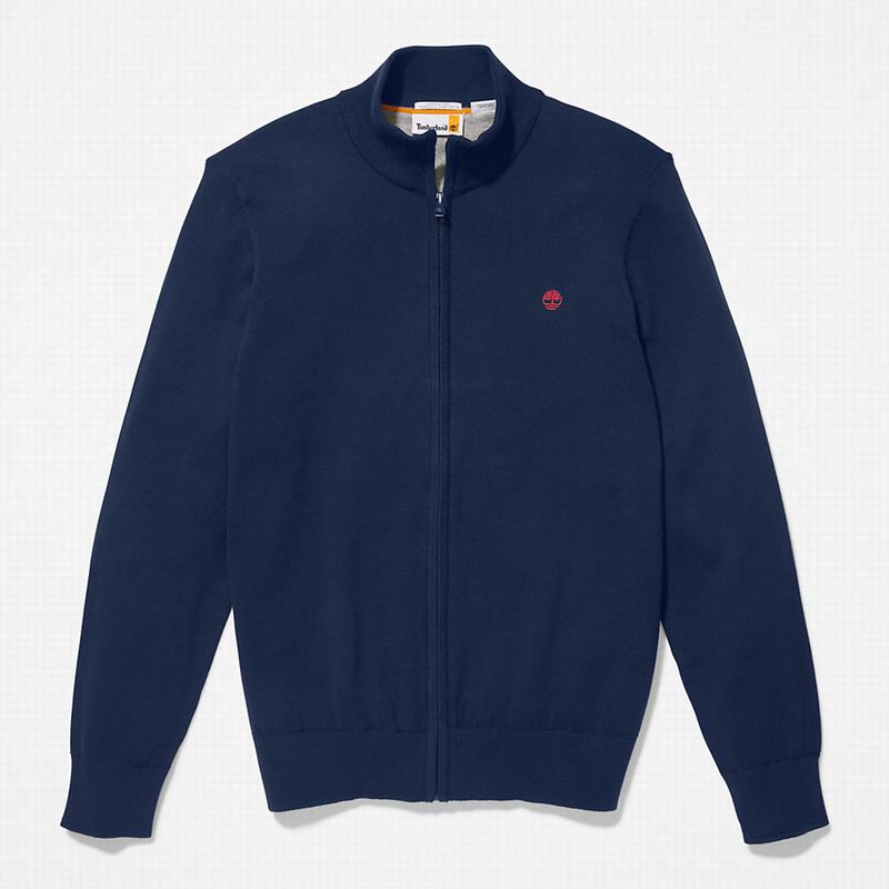Timberland Williams River Full-Zip Džemperi Tamnoplave | 46776415