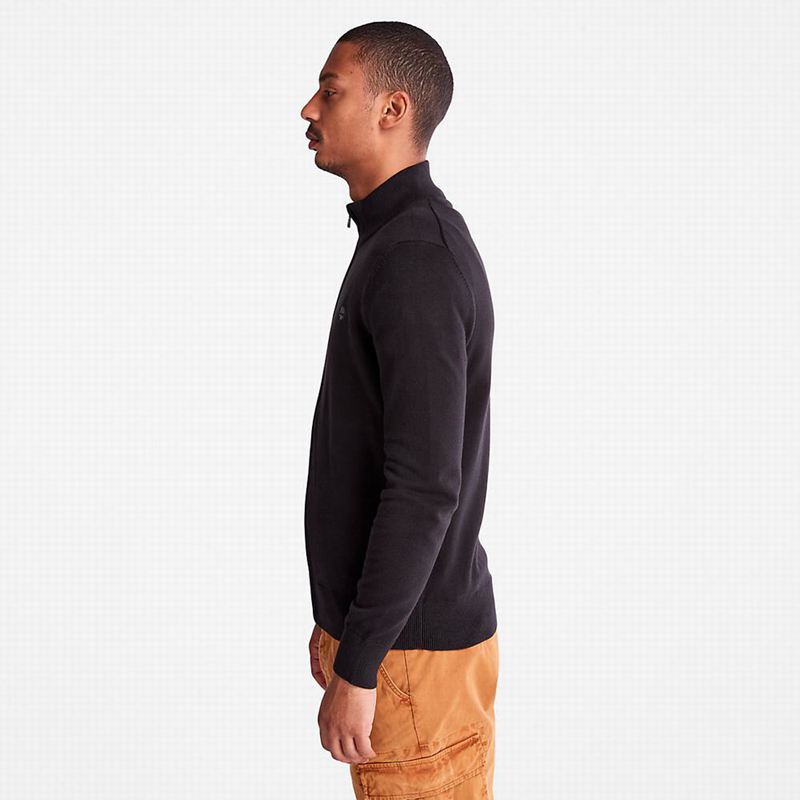 Timberland Williams River Full-Zip Džemperi Crne | 46832785