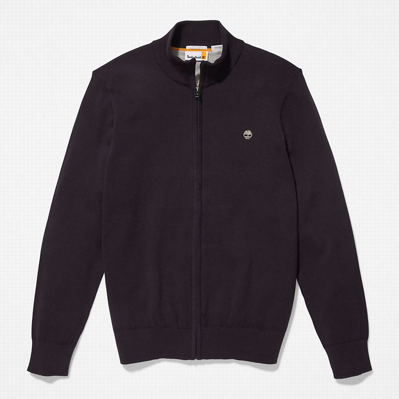 Timberland Williams River Full-Zip Džemperi Crne | 46832785