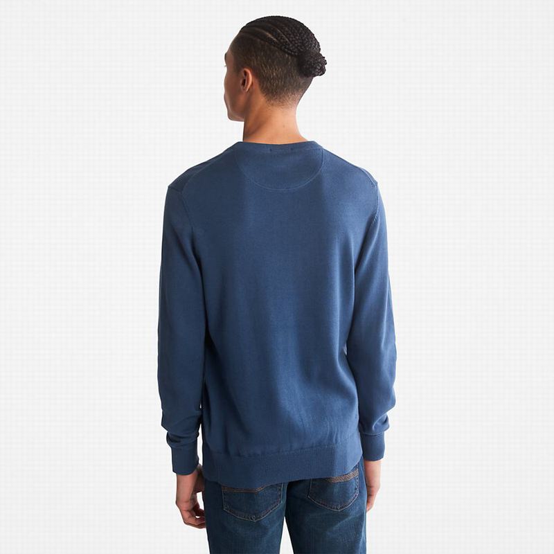 Timberland Williams River Organic Cotton Džemperi Plave | 12243429