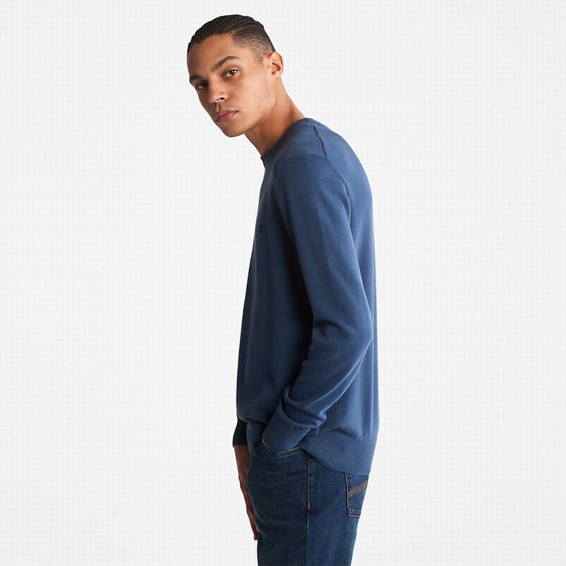 Timberland Williams River Organic Cotton Džemperi Plave | 12243429