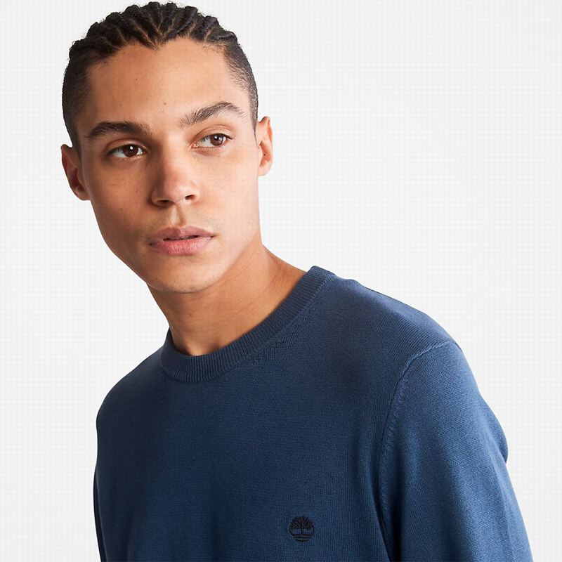 Timberland Williams River Organic Cotton Džemperi Plave | 12243429