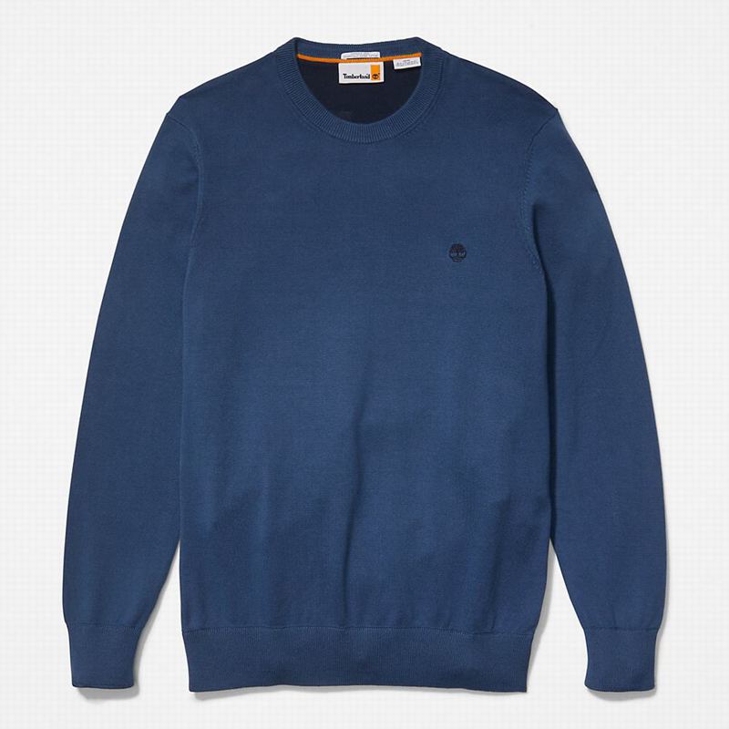 Timberland Williams River Organic Cotton Džemperi Plave | 12243429