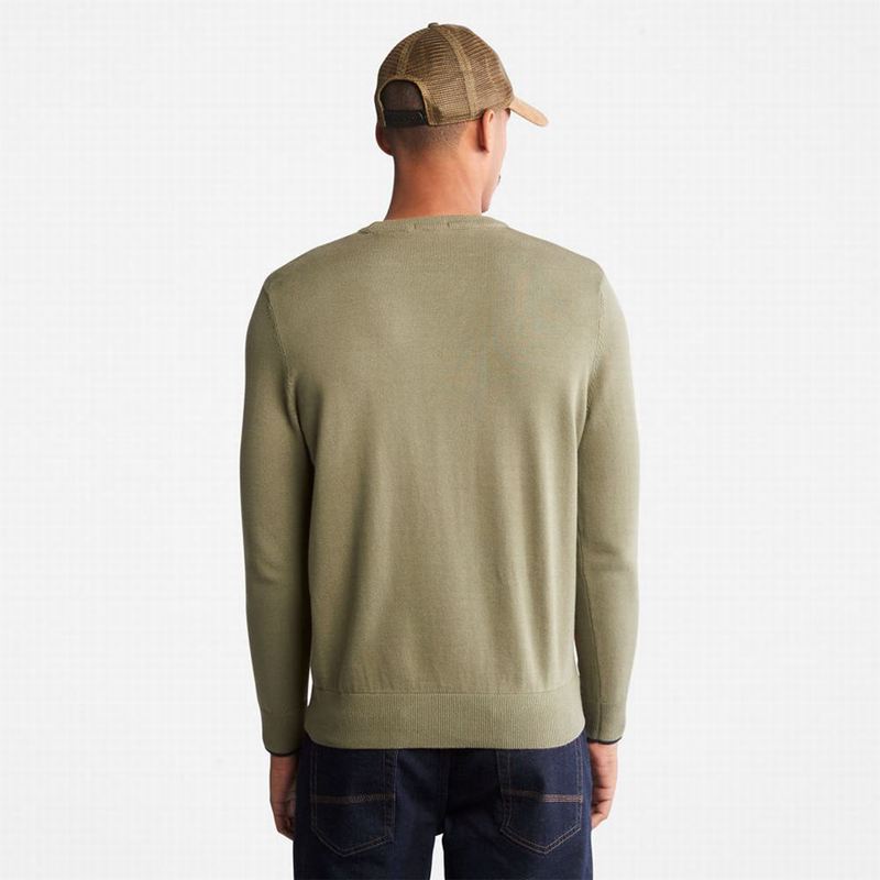 Timberland Williams River Organic Cotton Džemperi Maslinasto Zelene | 47558422