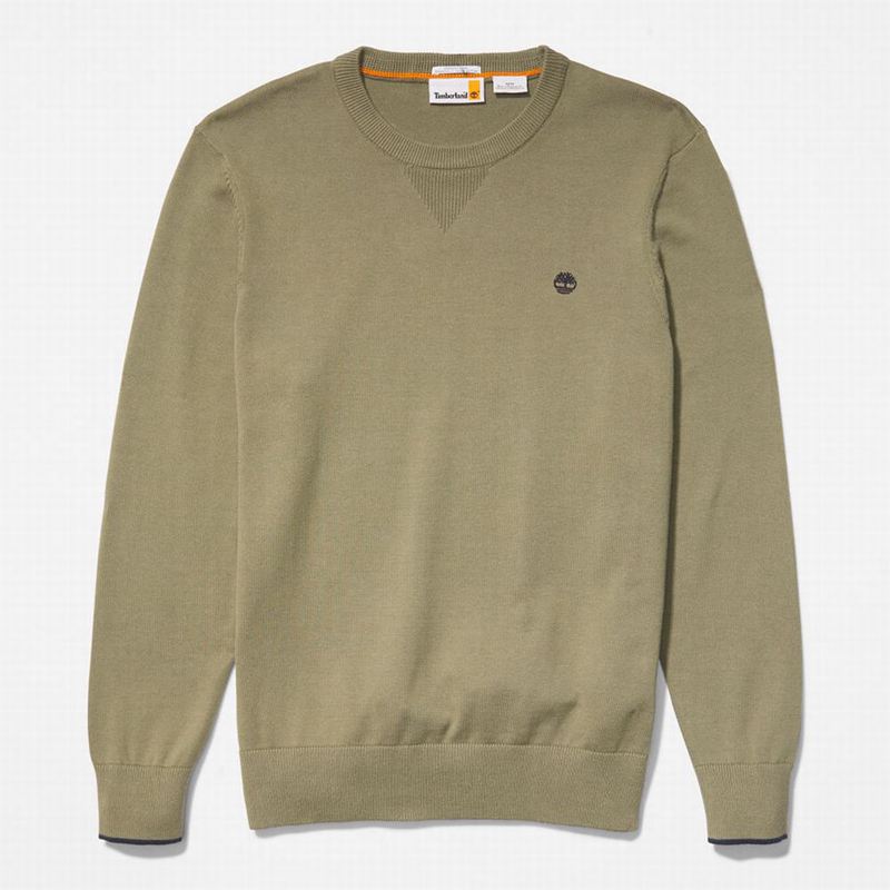 Timberland Williams River Organic Cotton Džemperi Maslinasto Zelene | 47558422