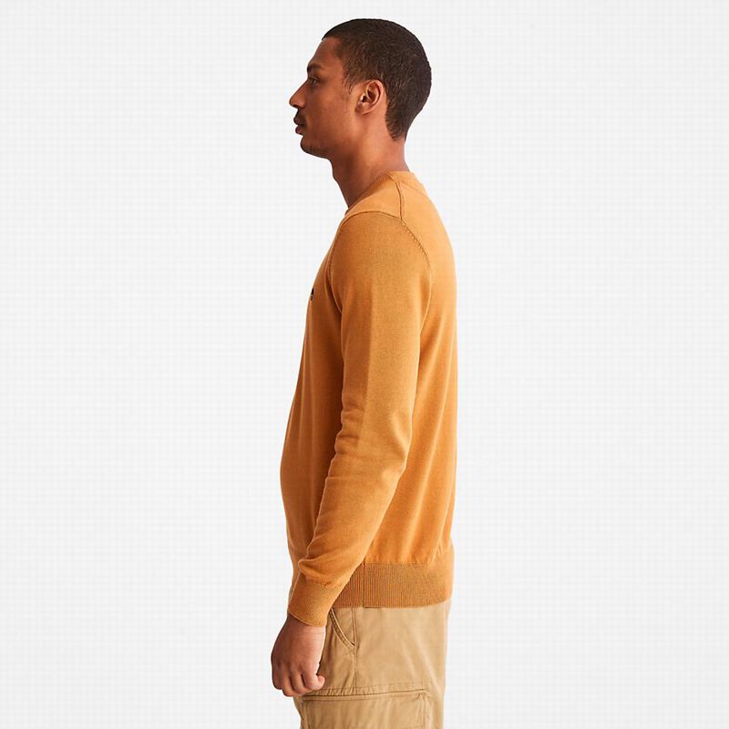 Timberland Williams River Organic Cotton Džemperi Žute | 73112561