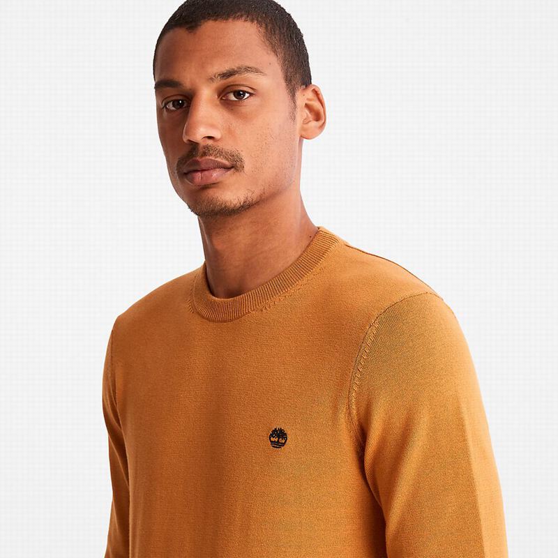 Timberland Williams River Organic Cotton Džemperi Žute | 73112561