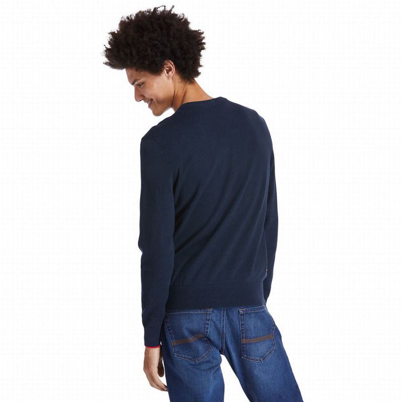 Timberland Williams River Organic Cotton Džemperi Plave | 7710225