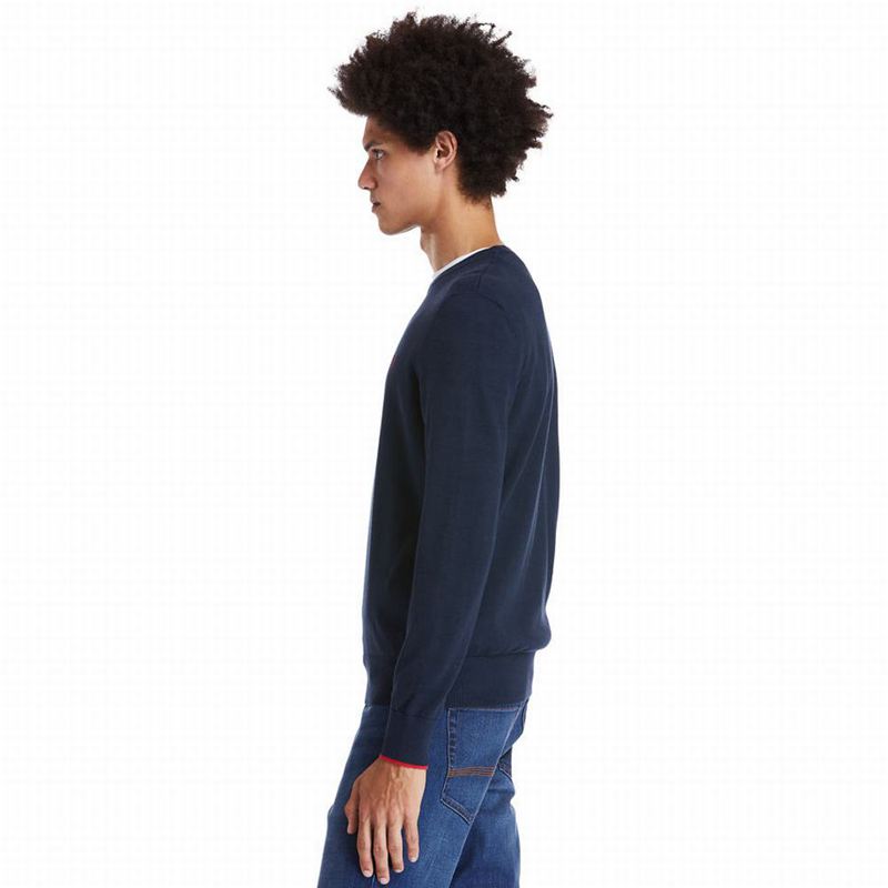 Timberland Williams River Organic Cotton Džemperi Plave | 7710225