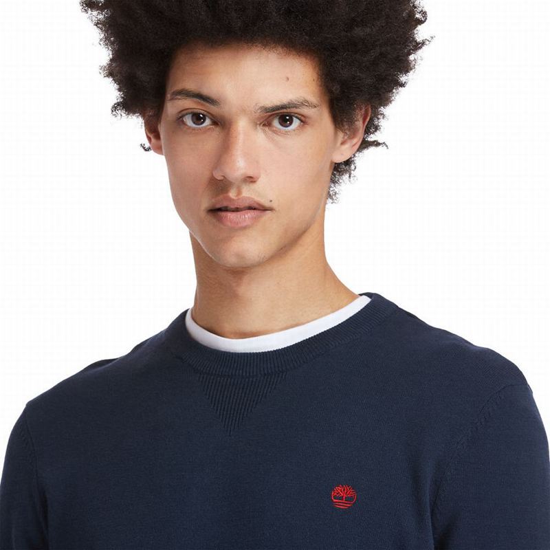 Timberland Williams River Organic Cotton Džemperi Plave | 7710225