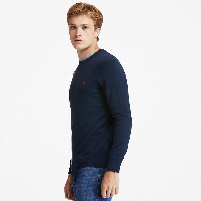 Timberland Williams River Organic Cotton Džemperi Tamnoplave | 77153083