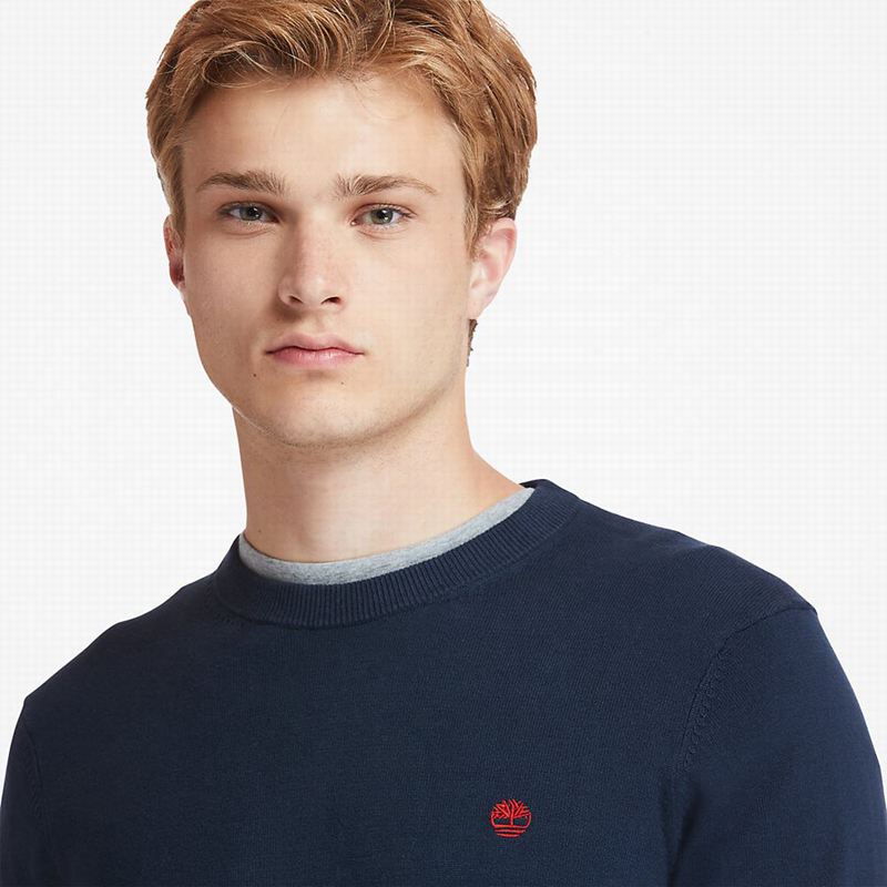 Timberland Williams River Organic Cotton Džemperi Tamnoplave | 77153083