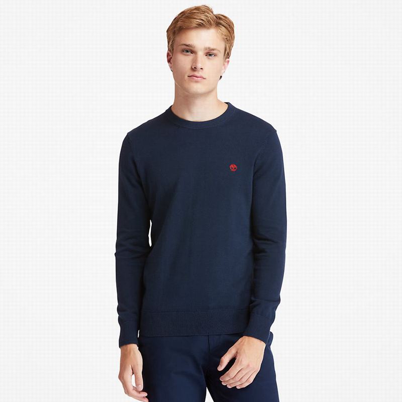 Timberland Williams River Organic Cotton Džemperi Tamnoplave | 77153083