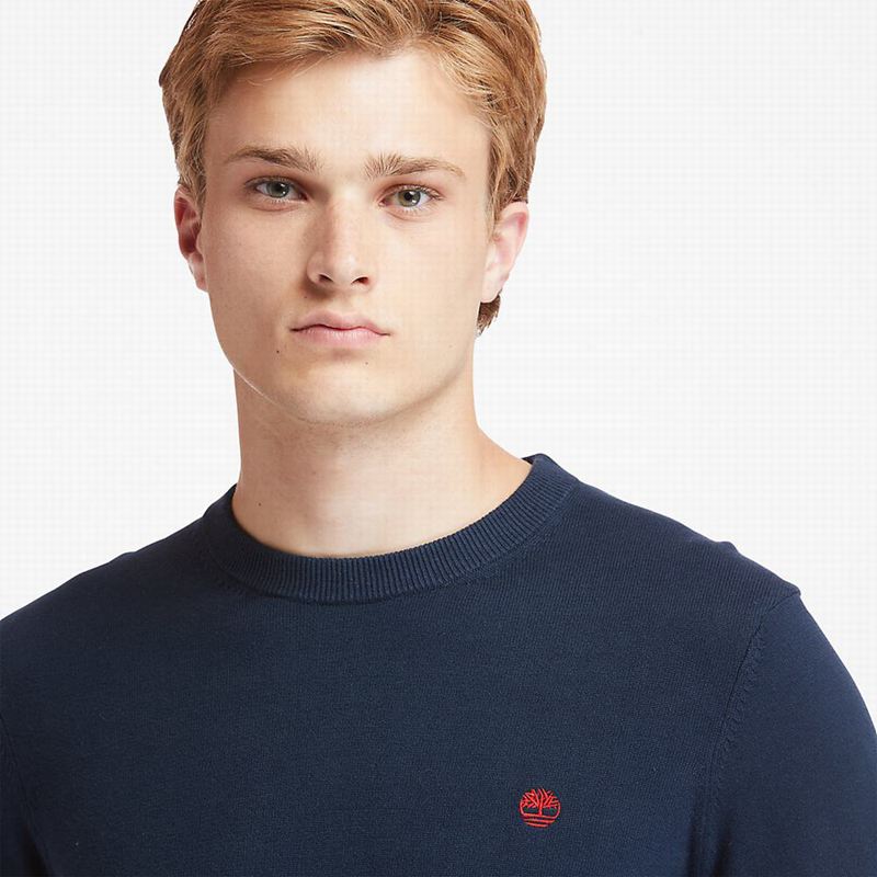 Timberland Williams River Organic Cotton Džemperi Tamnoplave | 77153083