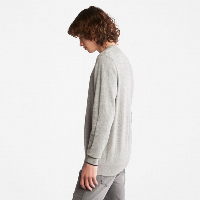Timberland Williams River Organic Cotton Džemperi Sive | 99535733