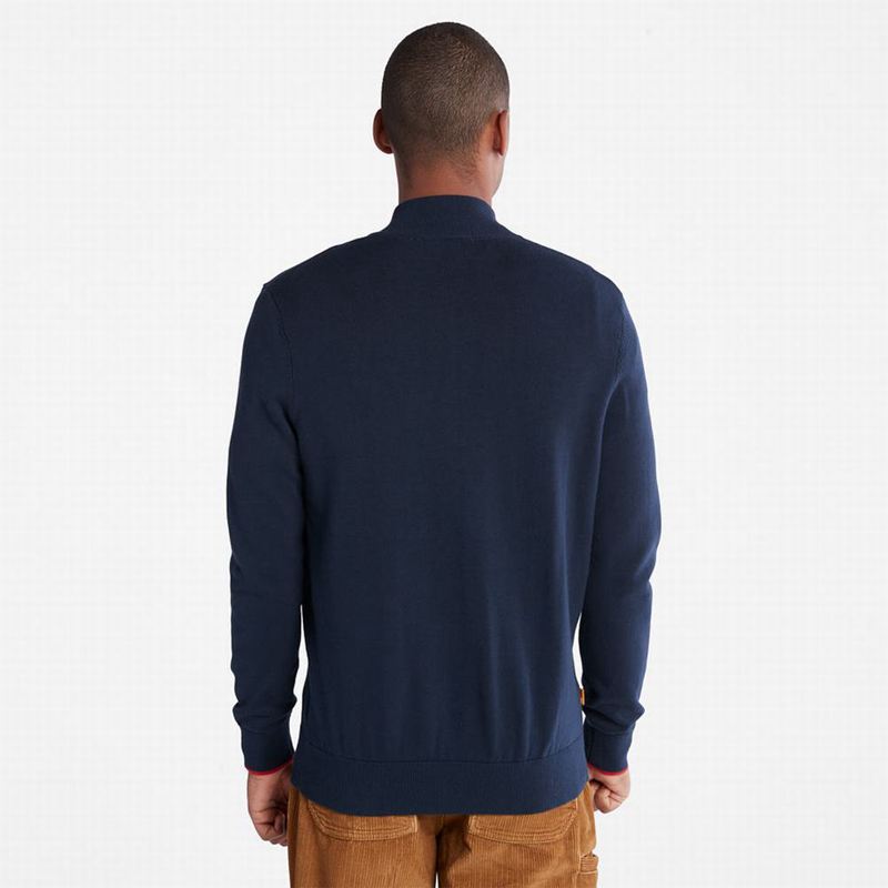 Timberland Williams River Zip-front Džemperi Tamnoplave | 54410373