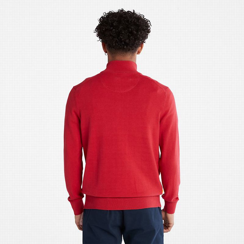 Timberland Williams River Zip-neck Skakači Crvene | 83329638